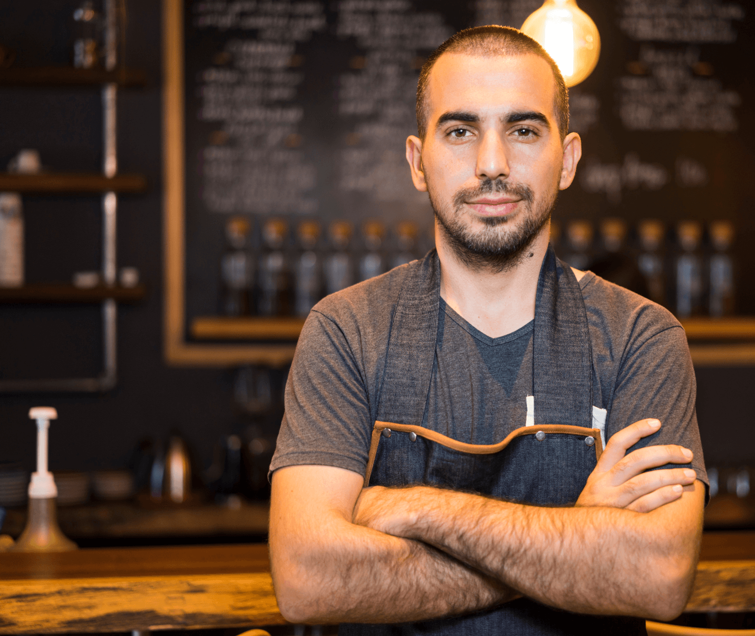 Photo of a small business owner.